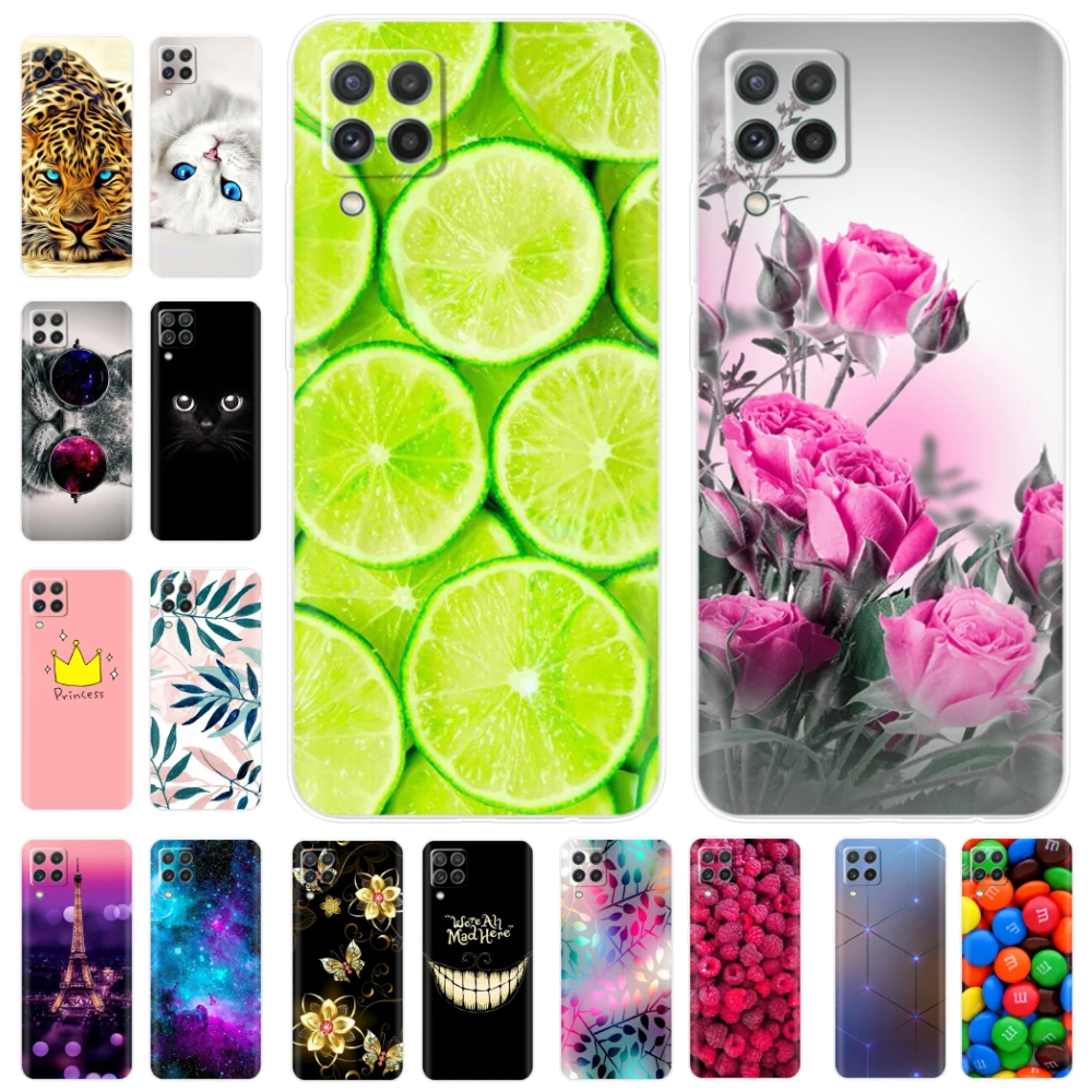 Coque de téléphone portable en Silicone TPU souple, 360 °, pour Samsung Galaxy M32, M32, 4G