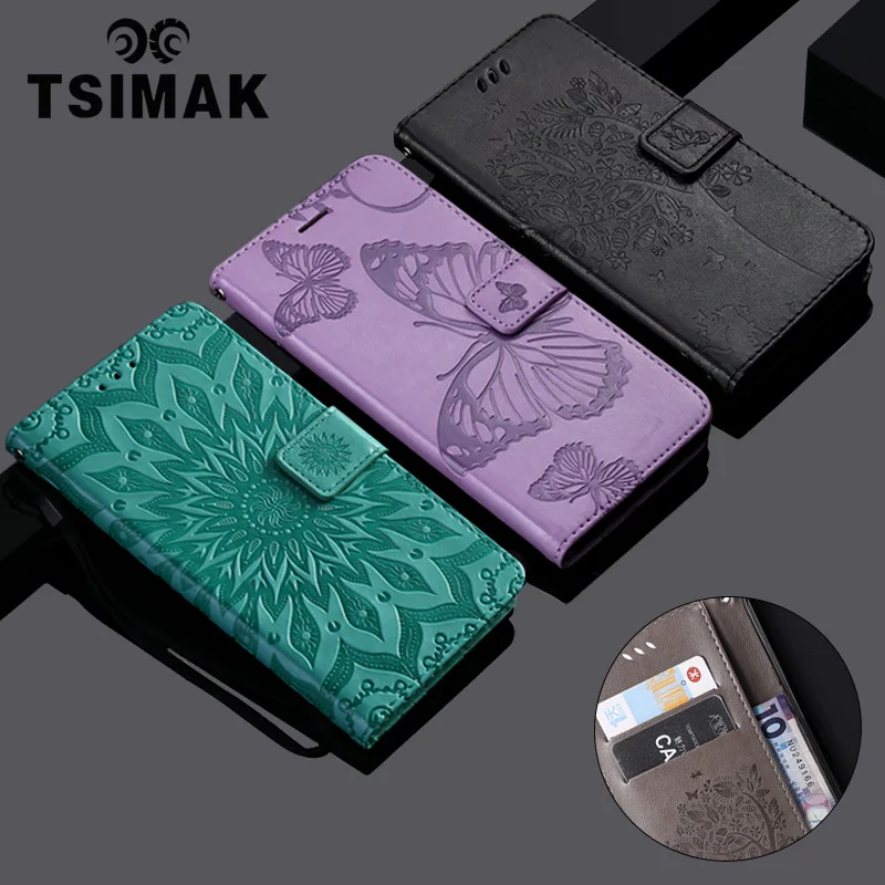 Étui portefeuille pour Samsung Galaxy J5 J7 2016 J510 J710 J2 Core J4 Prime J6 Plus J8 J3 Pro 2017 2018, housse de téléphone en cuir PU à rabat