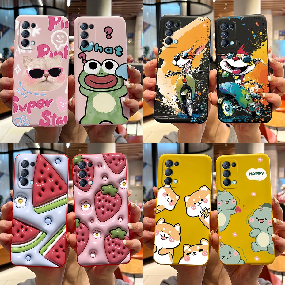 Pour OPPO trouver X3 Lite étui pour trouver X3 Neo couverture Silicone souple dessin animé grenouille coques de téléphone pour OPPO trouver X3Neo X3Lite Copue Fundas