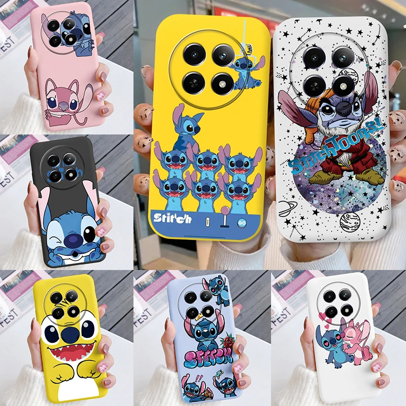 Pour Realme 12 12X 5G coque de téléphone en Silicone souple antichoc Super mignon point amour? housse pour Realme12 X coque pare-chocs coque Couple
