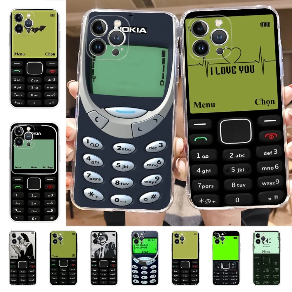 Coque de téléphone Cool-n-nokia pour iPhone 16 15 8 7 6 6S Plus X SE XR XS 14 11 12 13 Mini Pro Max