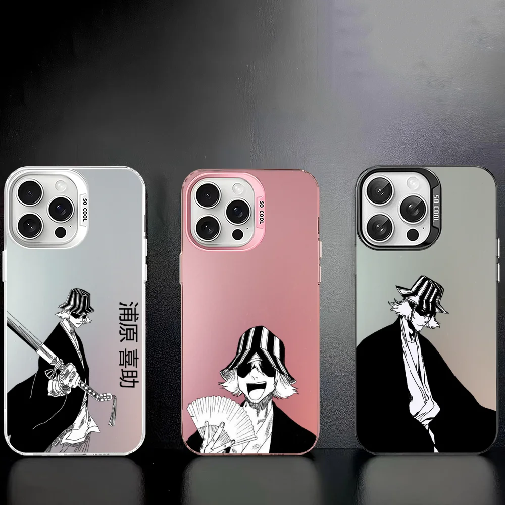Coque arrière antichoc pour iPhone, Pray Uke, Urahara, Wiltshire, Anime, iPhone 16, 15, 14, 13, 12, 11 Pro Max, X, Poly, XS MAX, 8, 7 Plus, 256