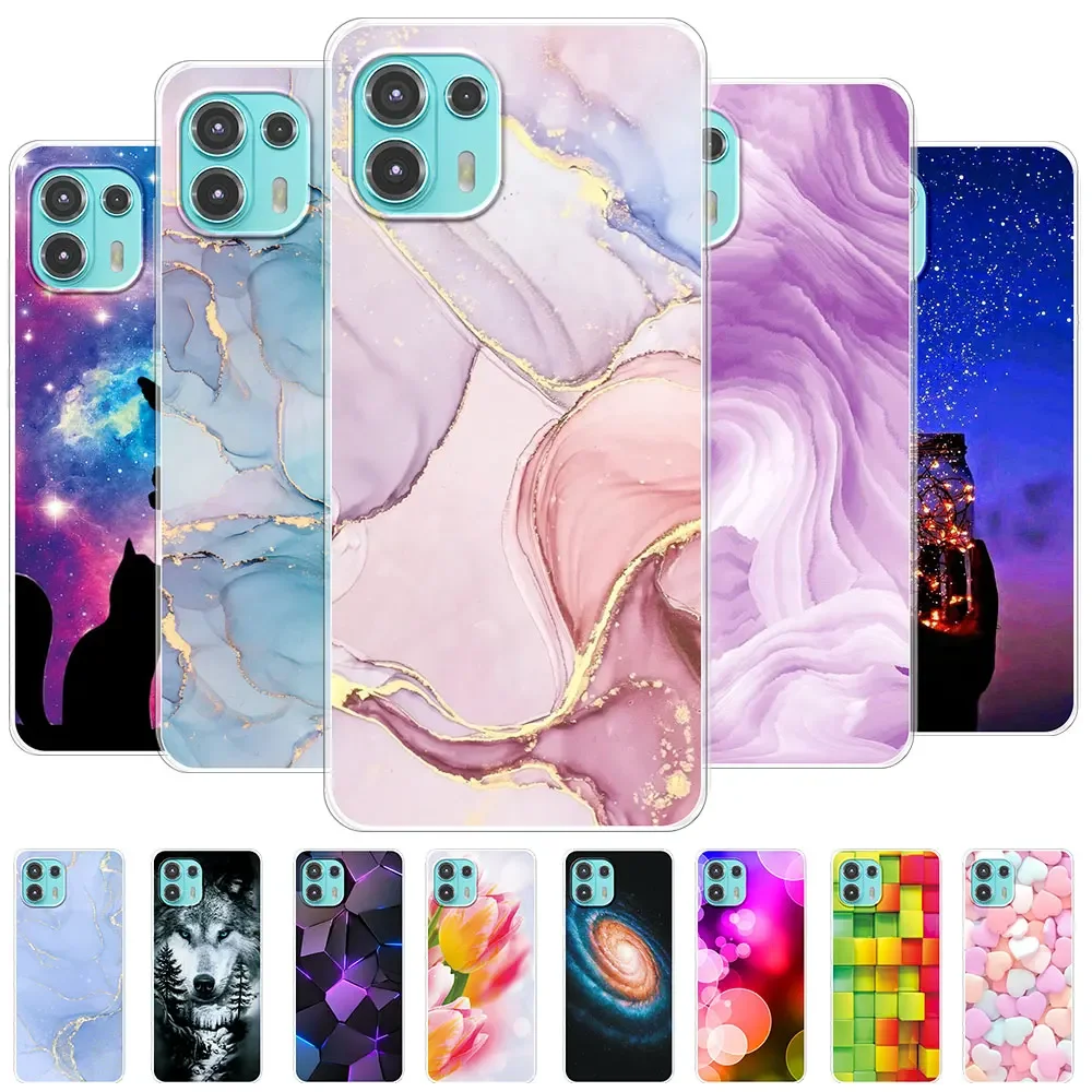 Pour Moto Edge 20 Lite étuis pour Moto Edge 20 Pro Funda clair souple Silicone protéger housse pour Motorola Edge 20 Fusion Coque