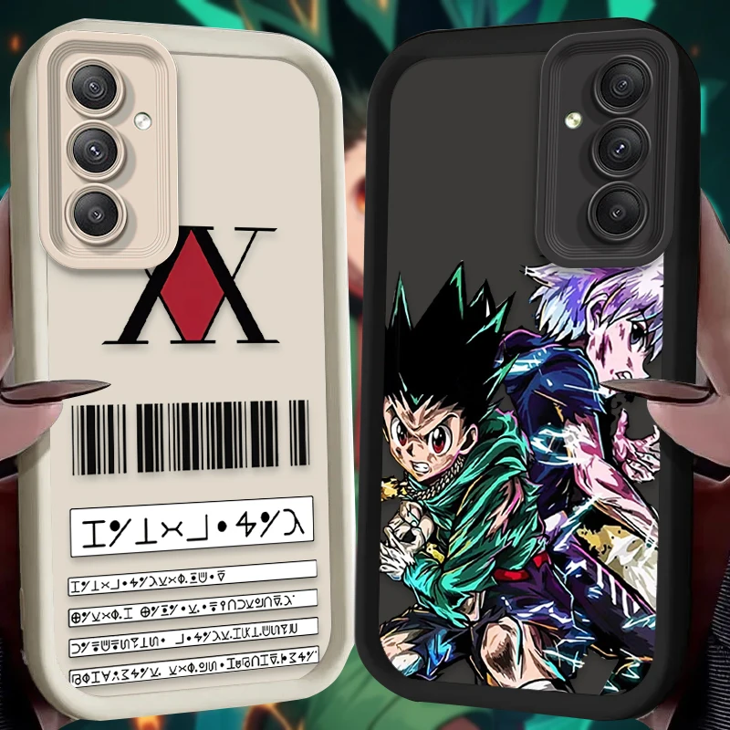 Coque en silicone Anime Hunter X Hunters pour Samsung Galaxy S25 S24 S23 Ultra S22 S21 Plus FE 5G A54 A34 A14 A73 A53 A33 5G