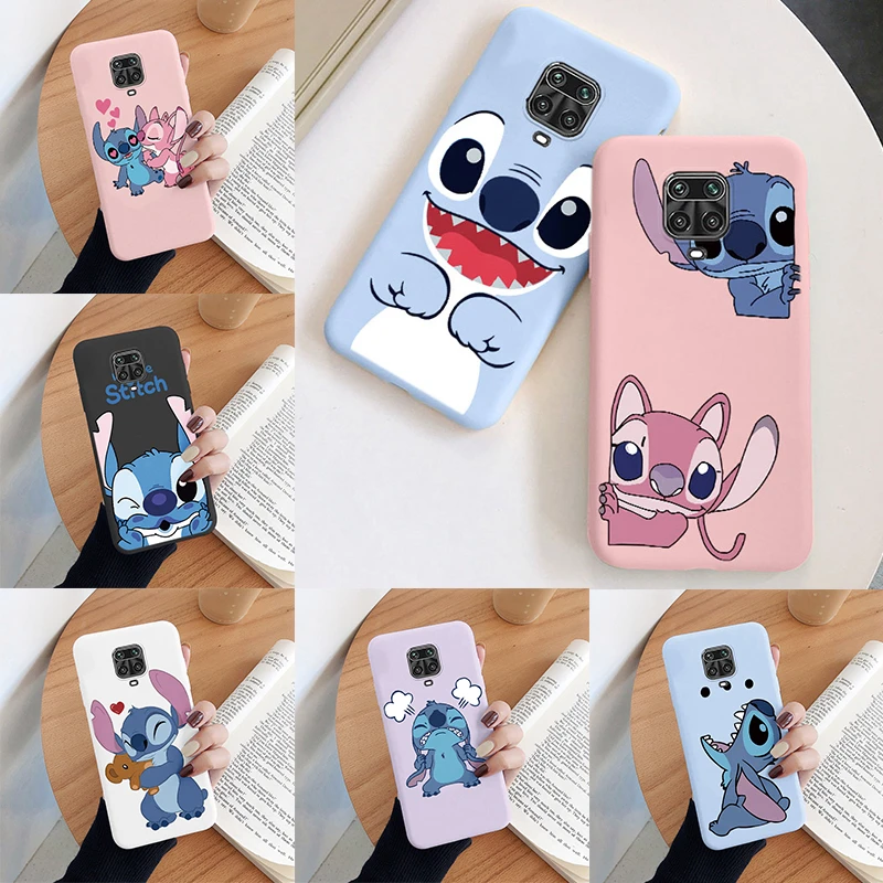 Coque de téléphone CAN o Stitch pour Redmi Note 9 Pro Max, coque souple en silicone, protection de l'appareil photo, dessin animé, 9S
