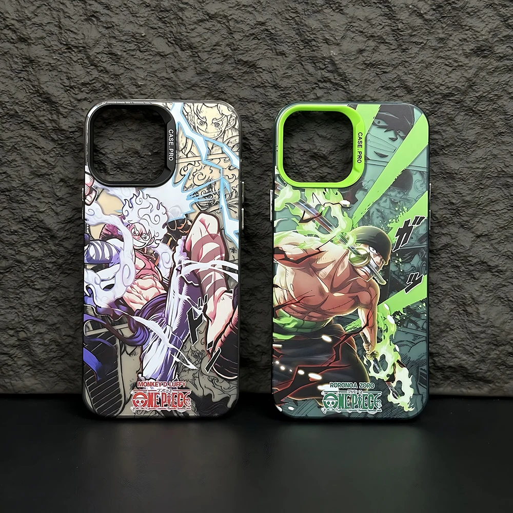 Coque de téléphone pour Samsung Galaxy S25, P-Pieces Zoros O-Ones Luffys, pour Samsung Galaxy S25 S24 S23 S22 S21 Note20 Ultra Plus 4G 5G, Anti-chute, mat, nouvelle collection