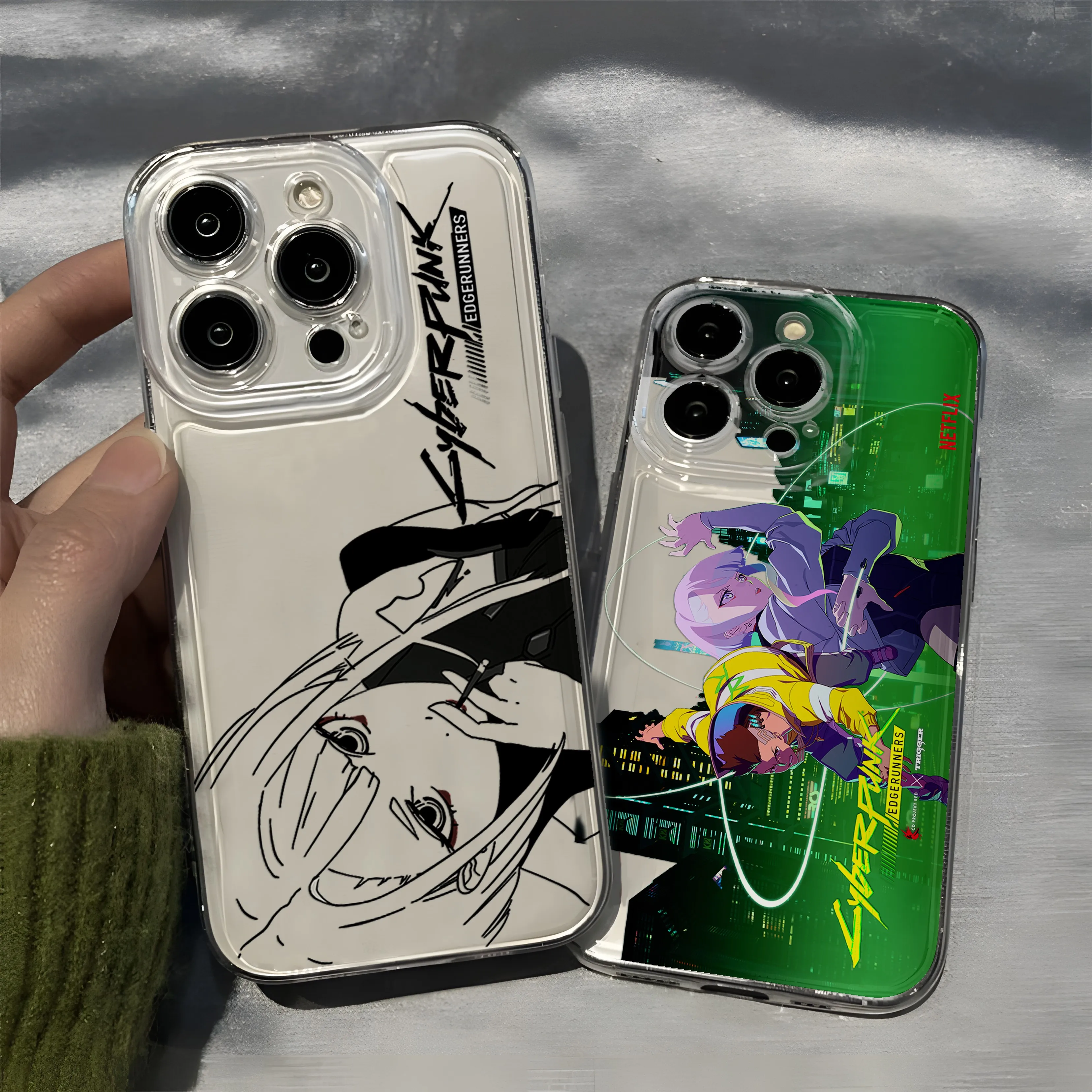 Coque de téléphone Cool-cyberétique-mode, étui Transparent pour iPhone 16 15 14 13 12 11 Mini Pro Max X XR XSMax 7 8 Plus SE20