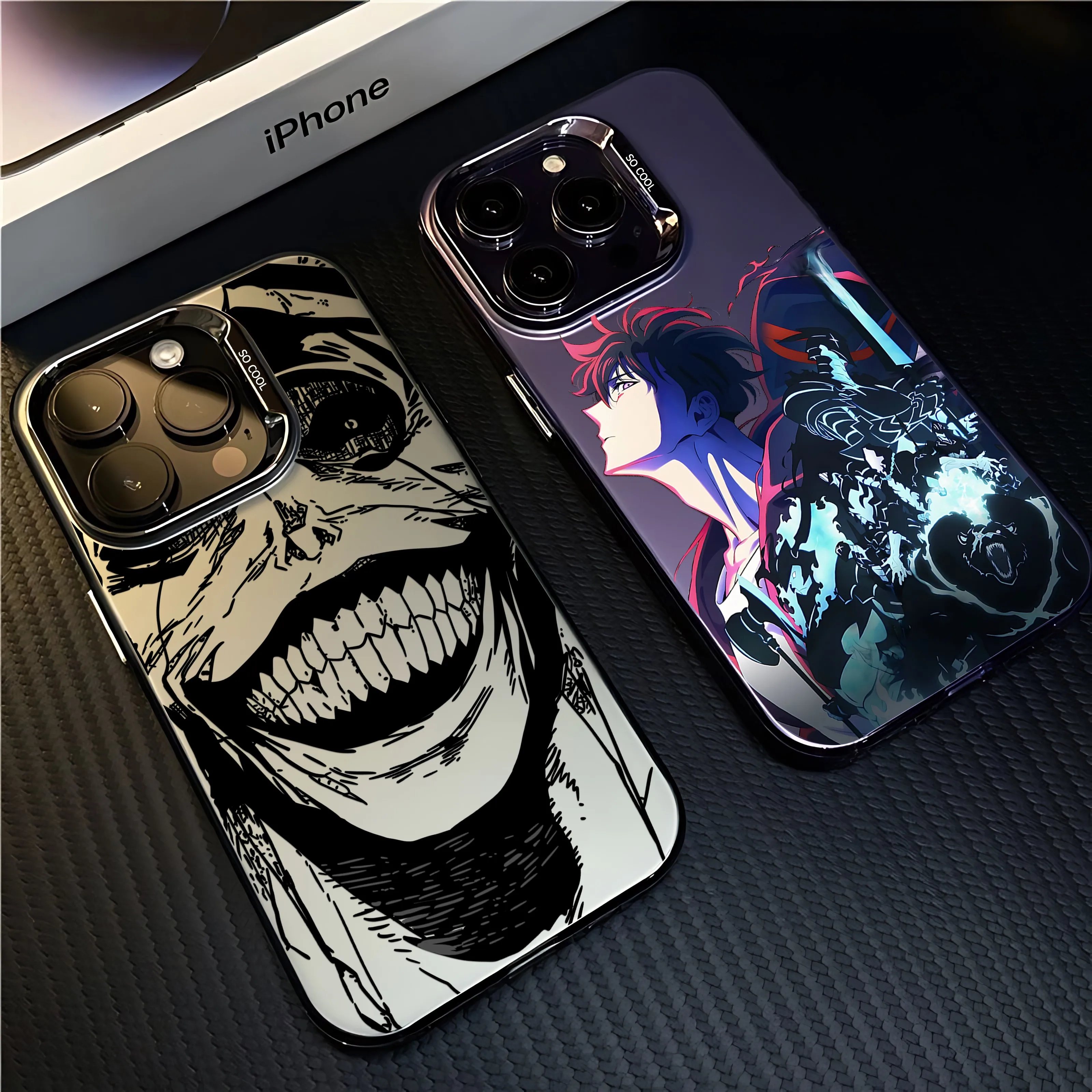Coque de téléphone à nivellement s-Solo, étui arrière mat Anti-chute pour IPhone 16 15 14 13 12 11 Mini Pro Max X XR XSMAX 8 7 Plus