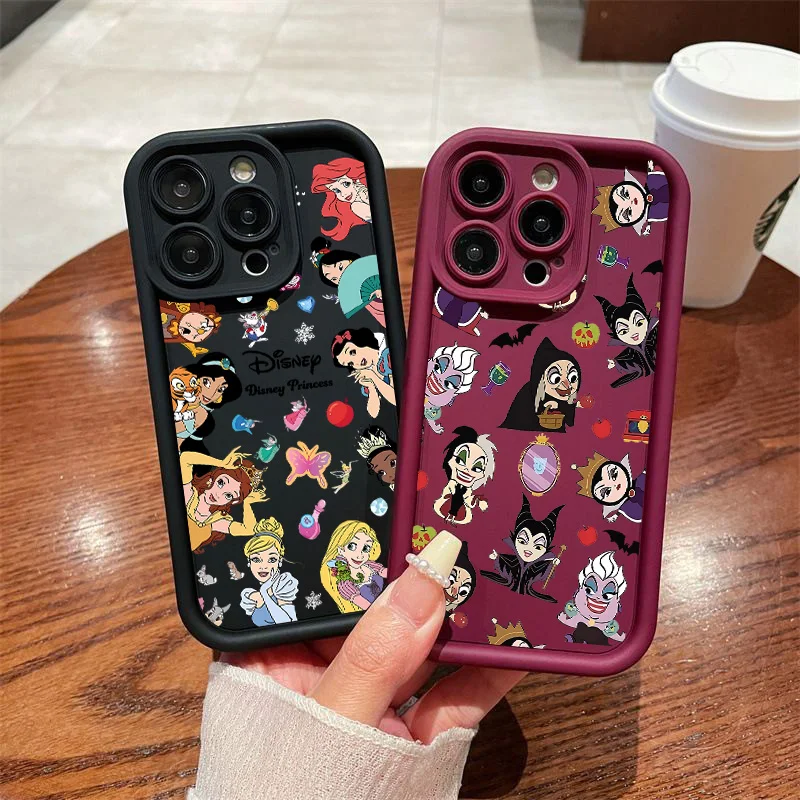 Coque de téléphone en silicone souple TPU, motif princesse des chambres mignonnes, reine maléfique, pour Google Pixel 9 8 7 8A 7A Pro XL 4G 5G