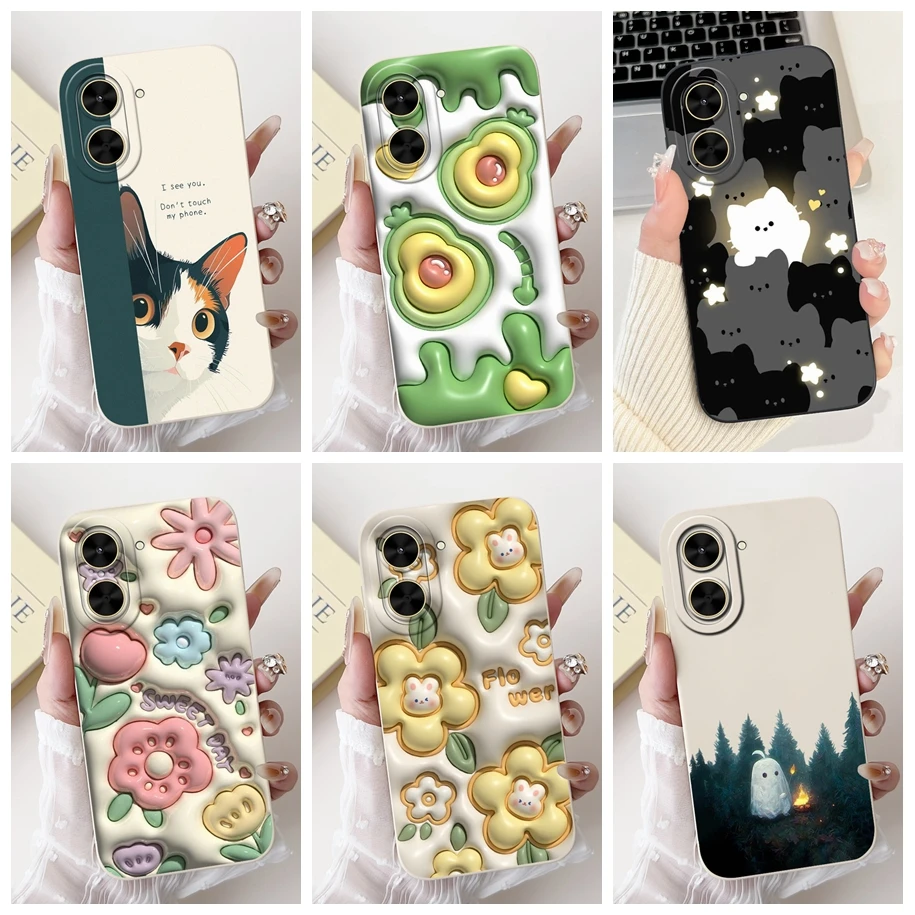 Pour Xiaomi Redmi A5 4G étui RedmiA5 NFC couverture belle avocat dessin animé souple Silicone pare-chocs pour Xiaomi Poco C71 couvertures C 71 Fundas