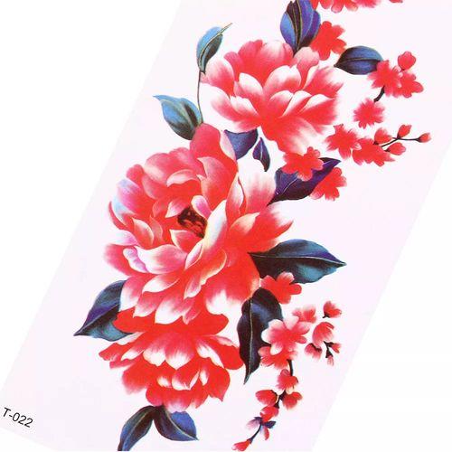 Tatouage Temporel - Motif Fleurette RG
