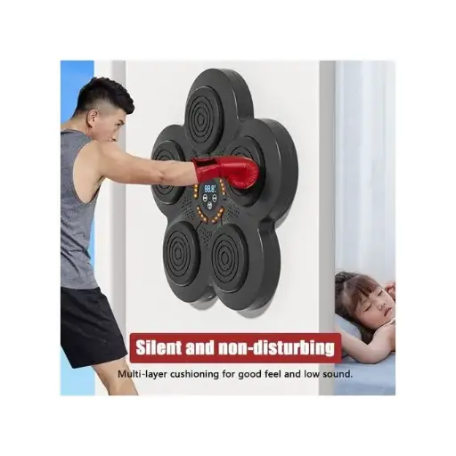 Entraîneur De Boxe Musicale Intelligent, Cible Murale De Boxe électronique, Soulagement Du Stress
