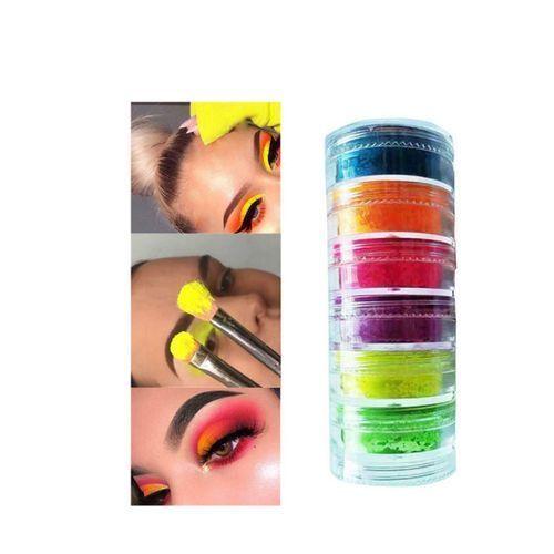 Fard à Paupières Maquillage Poudre 6 Couleurs