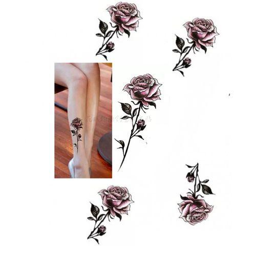 Tatouage Temporel couleur multicolore D006