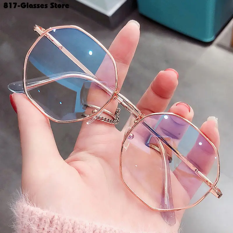 Lunettes de lecture bloquant la lumière bleue, 5 couleurs, monture en diamant de luxe pour femmes, presbytie, tendance, unisexe, pour hommes, HD, vue lointaine
