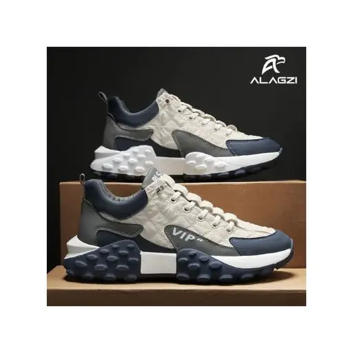 ALagzi Men's 2024 New Fashion Trend Sports Shoes - White