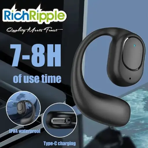 RichRipple F12 Écouteur Bluetooth Sans Fil Pour IPhone Samsung Pods