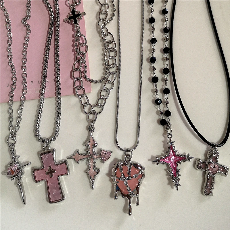 Collier avec Pendentif Étoile et Communautés ète de Style Coréen pour Femme, Bijou Mignon, Cadeau de ixpour Copines