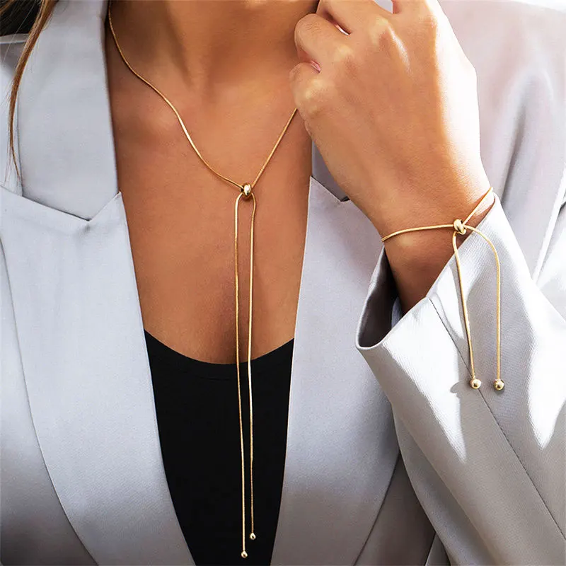 XIYANIKE Simple pièce ronde chaîne collier pour femmes fille de luxe mode nouveaux bijoux dames cadeau fête d'anniversaire collier femme