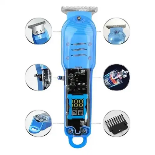 Tondeuse électrique avec fil - Coque Transparente - Super Puissante