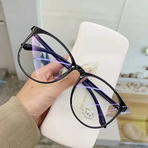 Mode Lunettes Anti Lumière Bleu - Protection d'Ecran - Noir