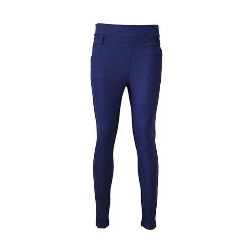 Cr Pantalon Leggings - Coton - Bleu de Nuit