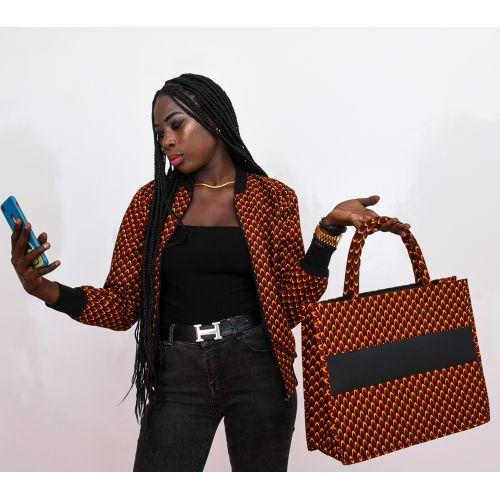 Katiopa Ensemble Bombers + Sac À Main Wax - 100% Coton