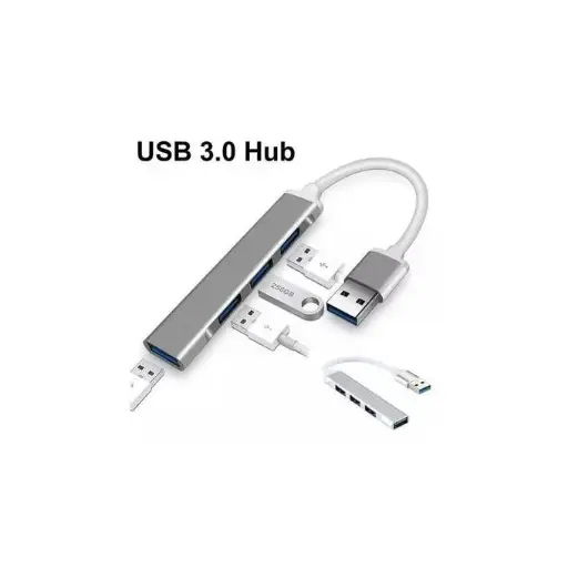 Hub Usb 3.0 4 Ports - Noir