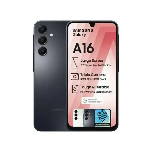 Samsung Galaxy A16 - RAM 8Go - ROM 256Go - 5000 mAh – Black 