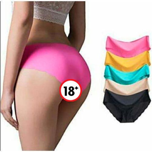 Paquet de 6 Culottes Invisibles - Sans Couture - Multicolore
