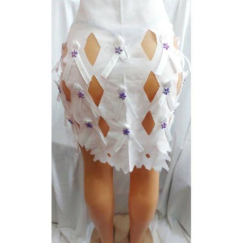 Pagne de séduction pour femme - Blanc