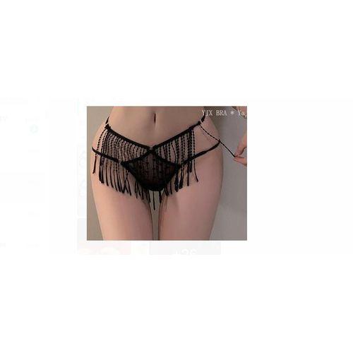 Slips SEXY dentelle - Noir