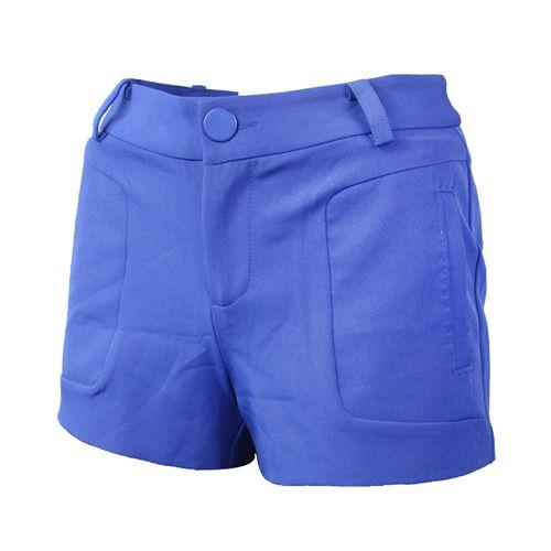 Short en Coton - Bleu Bic