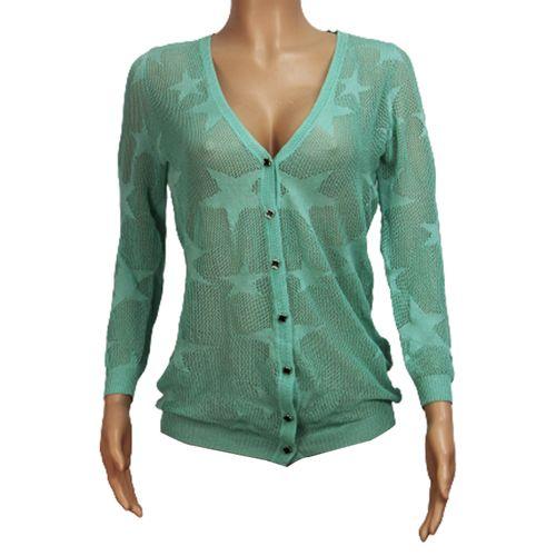 Pull Maille Manches Longues - Vert