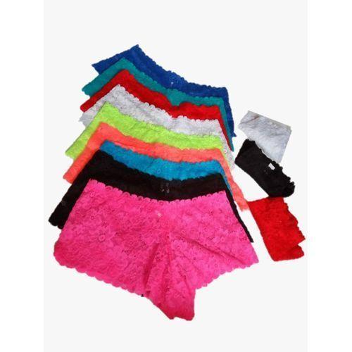 Lot de 12 culottes en Dentelle - Multicolores