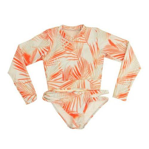 Maillot De Bain Deux Pieces - Polyester - gris imprimé