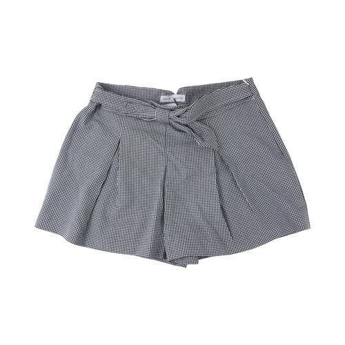 Short Jupette noir garni de dentelle