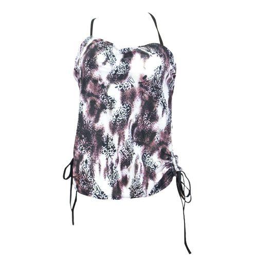 Maillot De Bain Deux Pieces - Polyester -marron tigré