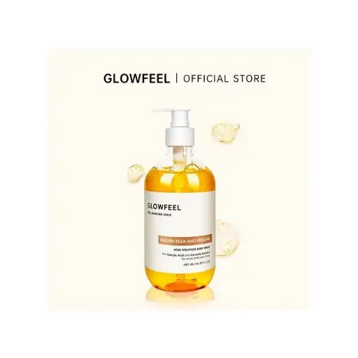 GLOWFEEL Gel Douche Exfoliant - Poire Anglaise & Freesia
