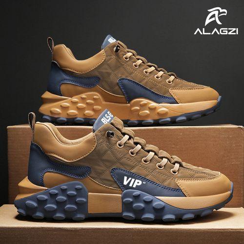 ALagzi Men's Outdoor Fashion Casual Sports Shoes - Brown