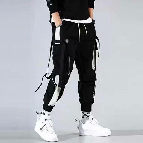 Pantalon Chasseur Homme Décontracté - Noir