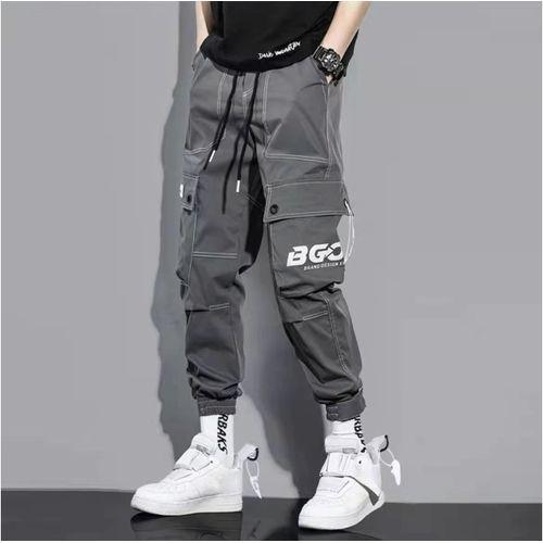 Trousers Man Joggers Stretch Autumn Cargo Pants For Men Sports Slacks