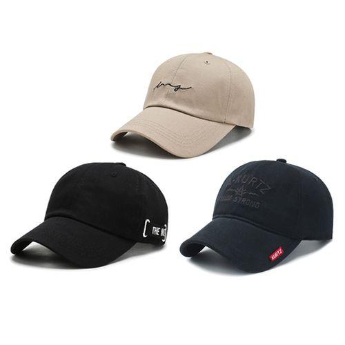 Casquette de baseball unisexe à la mode Casquettes pour hommes - 3 pièces