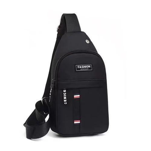 Sac Poitrine à Bandoulière - Noir