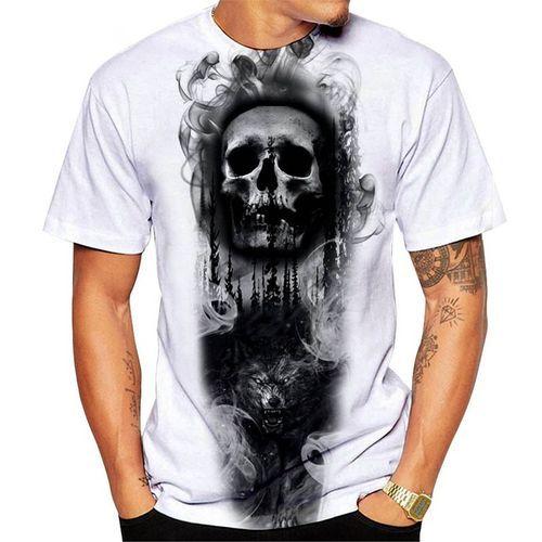3d Printed Men's T-shirt Top Fashion Comfortable Breathable Plus Size Loose Top