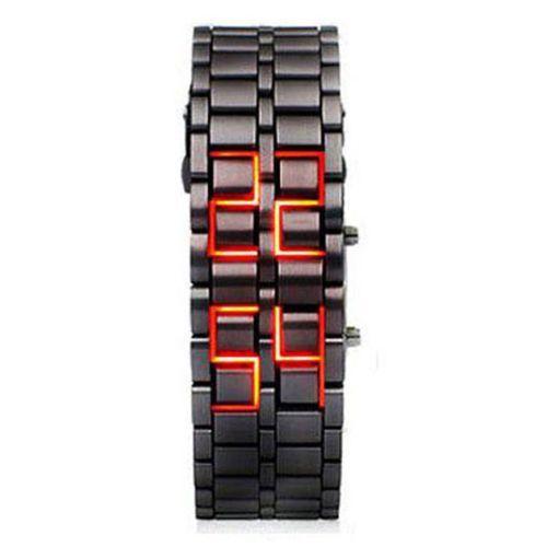 Luxueux Metal Montre Pour Homme -- Noir
