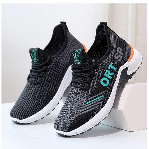 Chaussures décontractées respirantes pour hommes chaussures de course de sport pour hommes