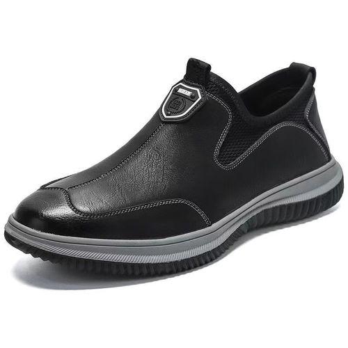 Chaussures casual en cuir synthétique pour hommes