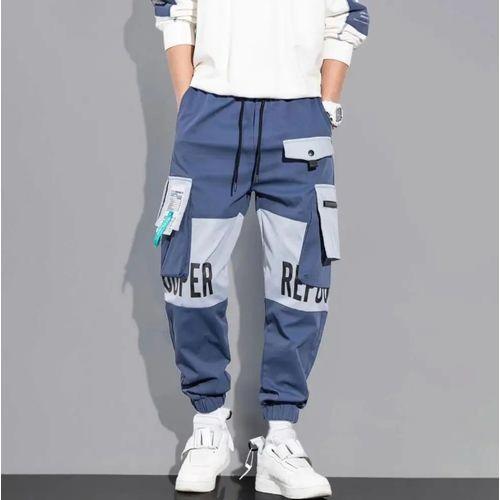 Pantalon Homme - Style Hip Hop - Bleu