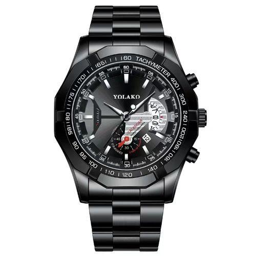 Casual Quartz Sports Wristwatch Full Steel Men Clock Quartz Wristwatches